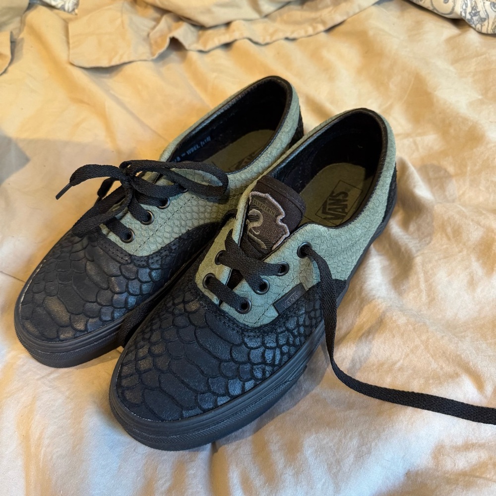 Vans Era x Harry Potter Limited Edition Slytherin low rise skate shoes